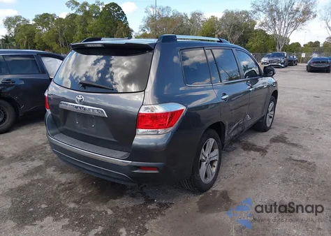 2012 Toyota Highlander Limited V6 из США, поврежденный, VIN 5TDYK3EH9CS073530